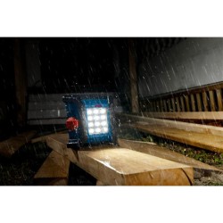 BOSCH Akkus lámpa GLI18V-1500 (akku és töltő nélkül) 1500 Lm IP 64