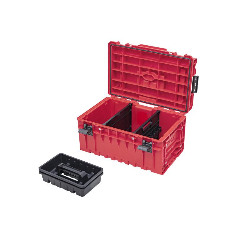 QBRICK SYSTEM ONE 2.0 Szerszámosláda Technik 350 Red Ultra HD
