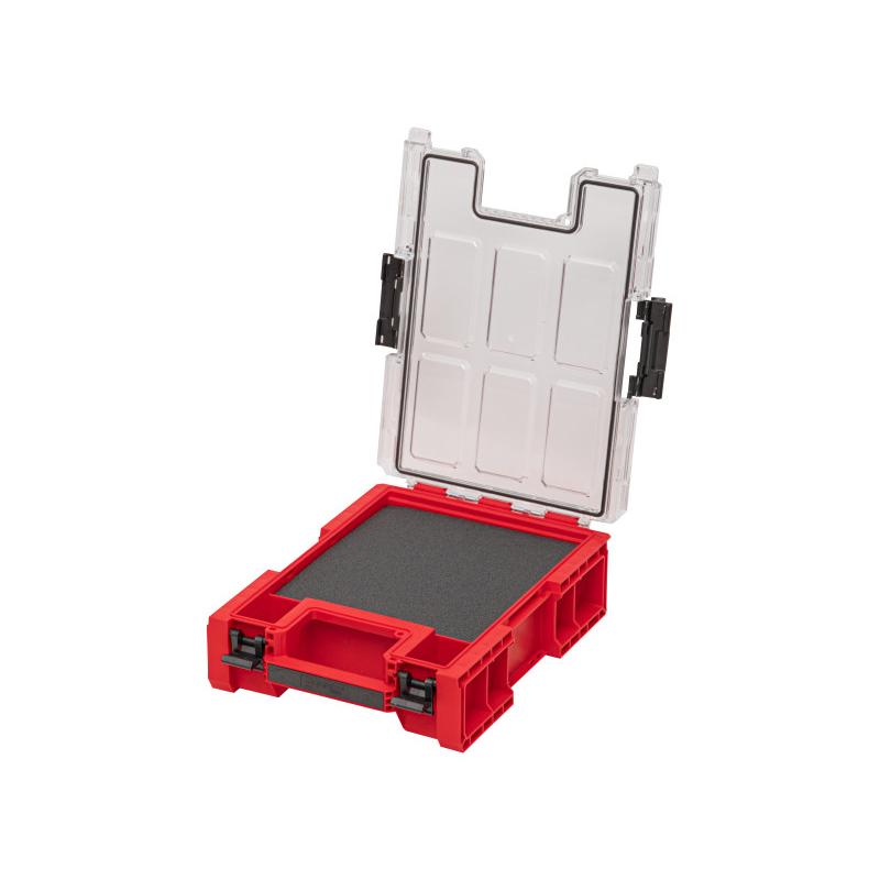 QBRICK SYSTEM ONE 2.0 Organiser M szivacs betétes Red Ultra HD