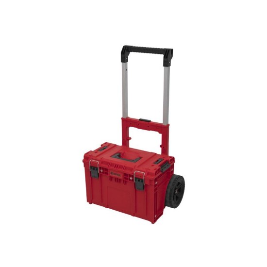 QBRICK SYSTEM PRIME Gurulós szerszámosláda Custom Red Ultra HD