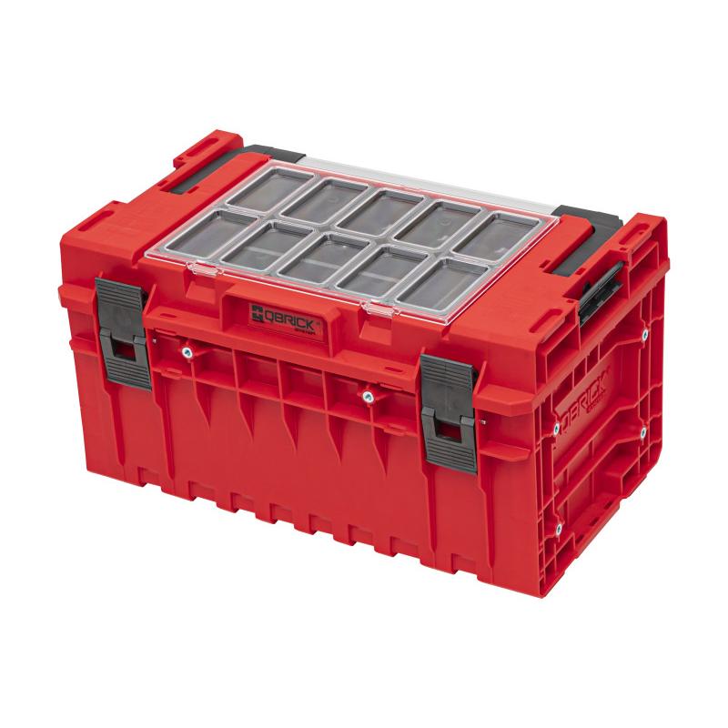 QBRICK SYSTEM ONE 2.0 Szerszámosláda Expert 350 Red Ultra HD