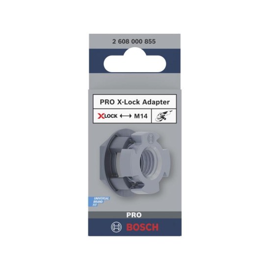 BOSCH PRO Sarokcsiszoló adapter X-Lock <-> M14