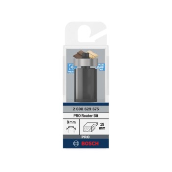 BOSCH PRO Színelő maró alsó csapágyas 19 x 25,4 x 8 mm