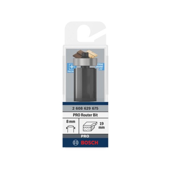 BOSCH PRO Színelő maró alsó csapágyas 19 x 25,4 x 8 mm BOSCH PRO Színelő maró alsó csapágyas 19 x 25,4 x 8 mm