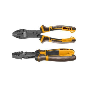 INGCO Áttétes kombinált fogó 180 mm CrV