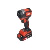 DCK Akkus ütvecsavarozó 1/4'' 208 Nm szénkefe nélküli 20 V (1 x 4,0 Ah akku + töltő)