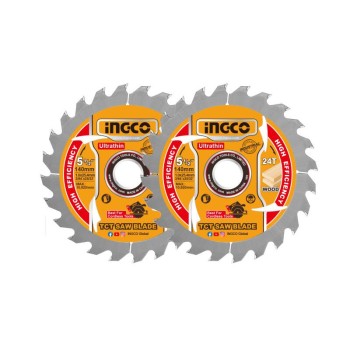 INGCO Fűrésztárcsa fához 140 x 20 x 1,0 mm / 24T (2 db)