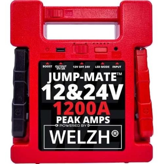 Akkumulátor bikázó-indító (starter) 12/24V - 900A12V / 1200A24V