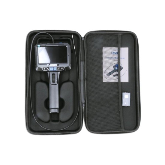 Videoszkóp - inspekciós kamera  3.9 mm-es Flexibilis 360° 5'' - Laser