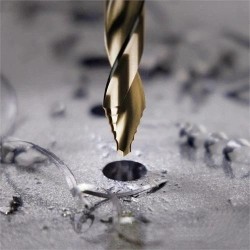 Csigafúró készlet HSS Co5  5 db-os 4,0 - 10,0 mm - FLOWSTEP - Ruko