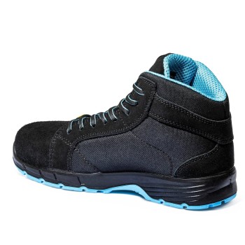 Munkavédelmi bakancs SPARCO - Horizon-H FARGO ESD S3S SR FO Fekete-Kék 45-ös