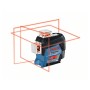 BOSCH Vonallézer 3 x 360° GLL 3-80 C + BT 150 Állvány