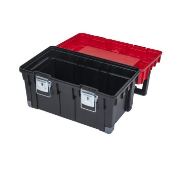 QBRICK REGULAR Szerszámosláda trophy 2 carbo HD piros