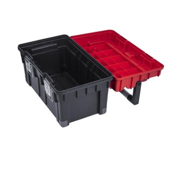 QBRICK REGULAR Szerszámosláda trophy 1 HD piros