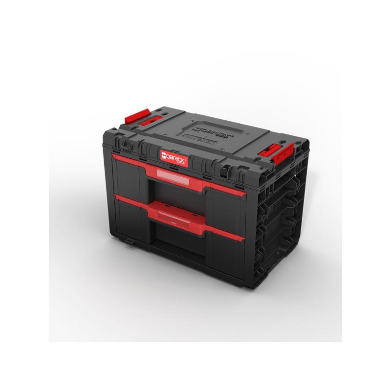 QBRICK SYSTEM PRIME 2 Fiókos szerszámosláda Basic