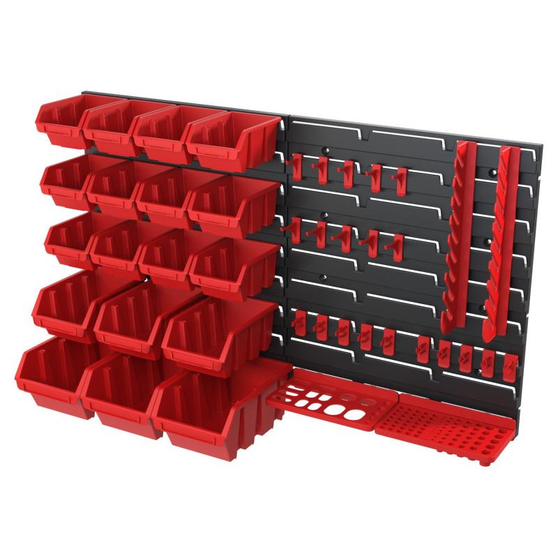 QBRICK REGULAR Fali tárolórendszer 43 részes