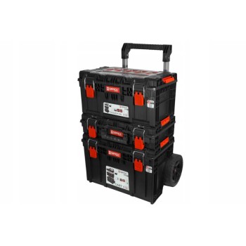 QBRICK SYSTEM PRIME Gurulós szerszámosláda Set 2