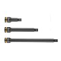 INGCO Gépi dugókulcs toldószár készlet 1/2'' 75, 150, 250 mm (3 db)