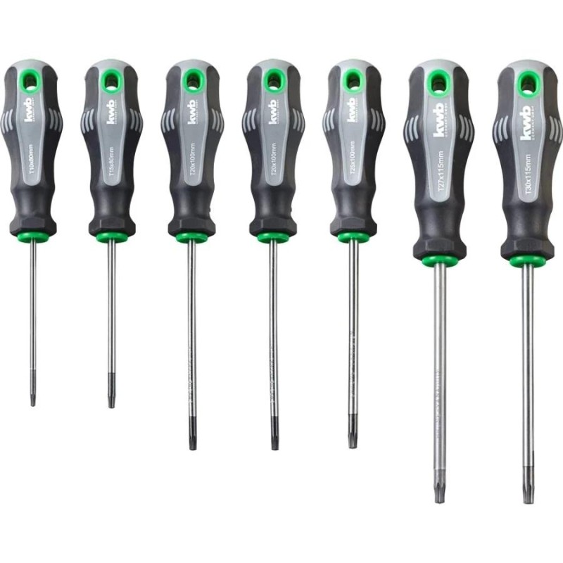 Csavarhúzó készlet torx 6 részes KWB Professional CrV Csavarhúzó készlet torx 6 részes KWB Professional CrV