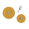 Fólia radír - vanília korong 4000 RPM menetes 70x60x25 és 50x35x45 mm