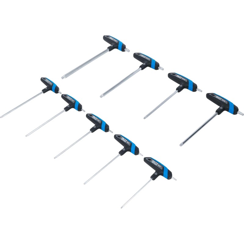 Torx kulcs T-fogós készlet T10-T50 9 db-os készlet - BGS