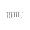Torx kulcs készlet 9 részes T10 - T50 - Yato Torx kulcs készlet 9 részes T10 - T50 - Yato