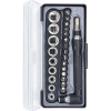 Csavarhúzó bit hajtó derékszögű +26 db duplavégű 1/4'' bit + dugó - BGS