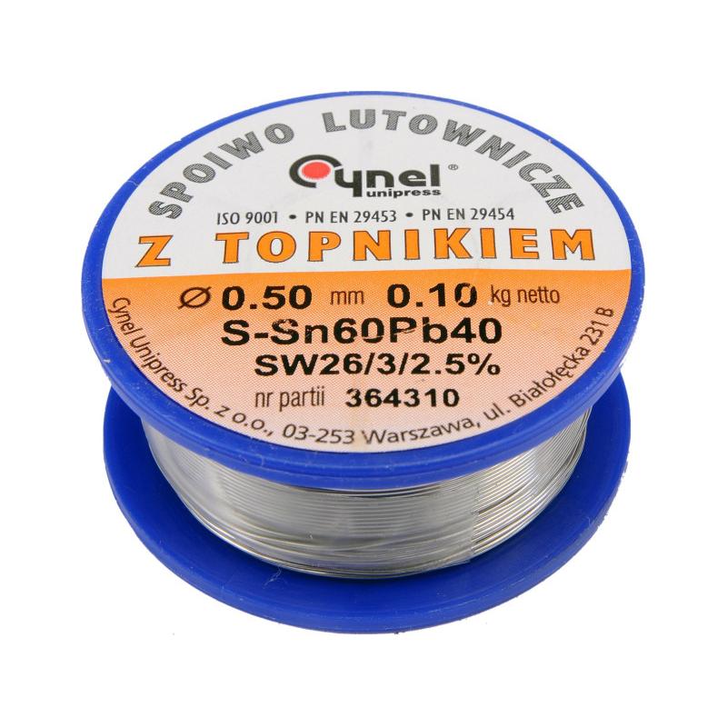 Forrasztó ón 0.5 mm 100 g