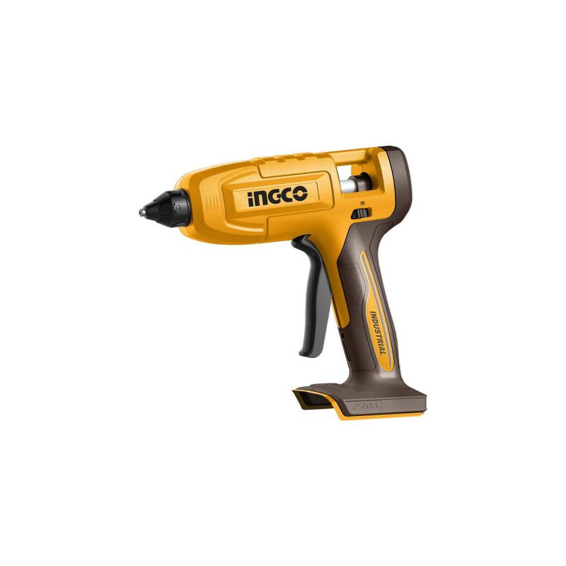 INGCO Akkus ragasztópisztoly 11 mm 20 V (akku és töltő nélkül) INGCO Akkus ragasztópisztoly 11 mm 20 V (akku és töltő nélkül)