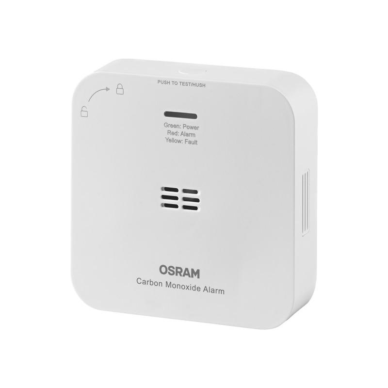 OSRAM SMART+ WIFI CO szén-monoxid vészjelző 2 x AA max. 10 év fehér OSRAM SMART+ WIFI CO szén-monoxid vészjelző 2 x AA max. 10 év fehér