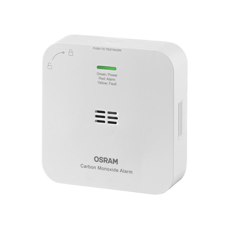 OSRAM SMART+ WIFI CO szén-monoxid vészjelző 2 x AA max. 10 év fehér OSRAM SMART+ WIFI CO szén-monoxid vészjelző 2 x AA max. 10 év fehér