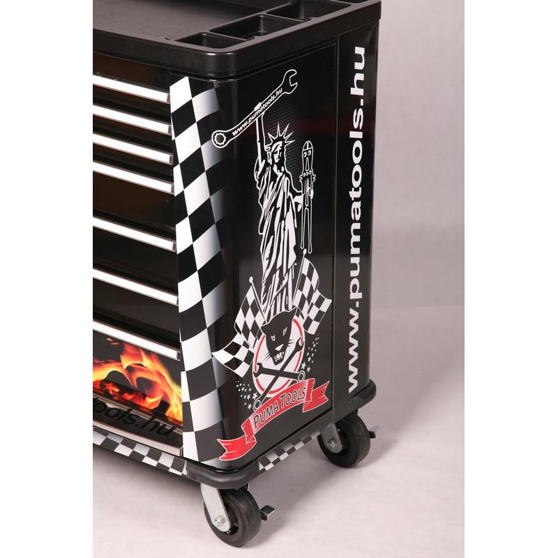 Szerszámos kocsi 07 fiókos + 2 oldalt nyitható EGYEDI design (TBR0107-X-E) Szerszámos kocsi 07 fiókos + 2 oldalt nyitható EGYEDI design (TBR0107-X-E)