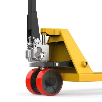 DF25 2,5 tonnás hidraulikus kézi raklapemelő béka – poliuretán kerekek