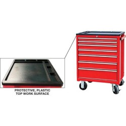 Szerszámos kocsi 07 fiókos + műanyag tető - tálcáshoz alkalmas (TBR3007BP-X)