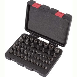 Torx készlet külső/belső 52 db-os 1/4'' - 3/8'' - 1/2'' - Welzh Torx készlet külső/belső 52 db-os 1/4'' - 3/8'' - 1/2'' - Welzh