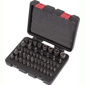 Torx készlet külső/belső 52 db-os 1/4'' - 3/8'' - 1/2'' - Welzh