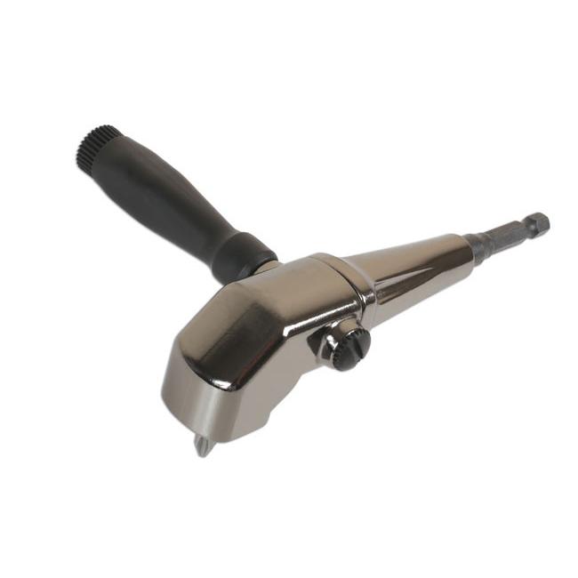 Bit tartó adapter 90 fokos flexibilis, mágneses, rövid - akkus géphez (LAS-6386) Bit tartó adapter 90 fokos flexibilis, mágneses, rövid - akkus géphez (LAS-6386)