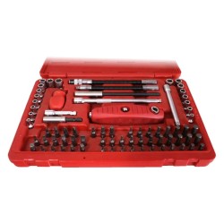 Csavarhúzó bit klt. univerzális 4:1-ben hajtó+flexi 76 db-os (SB-276MS) Csavarhúzó bit klt. univerzális 4:1-ben hajtó+flexi 76 db-os (SB-276MS)