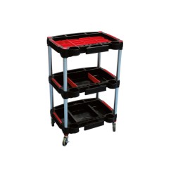 Szerszámos kocsi - szerviztálcás, polcos, profi kivitel (CON-36999)