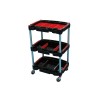 Szerszámos kocsi - szerviztálcás, polcos, profi kivitel (CON-36999) Szerszámos kocsi - szerviztálcás, polcos, profi kivitel (CON-36999)