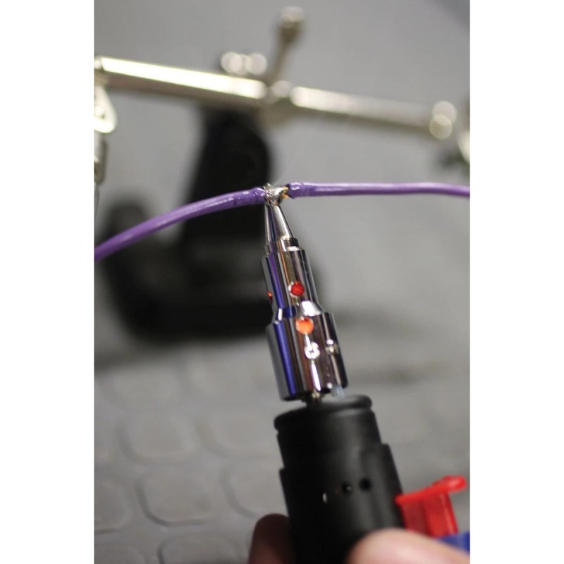 Forrasztópáka - gázpáka piezos + gázos zsugorcső melegítő klt. (LAS-6589)