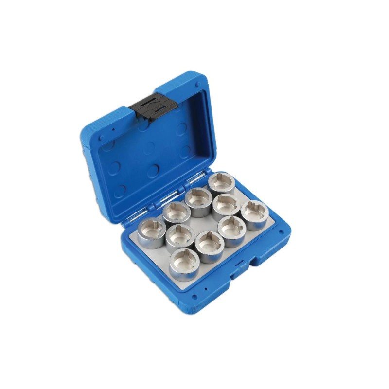 Kerékőr kulcs készlet LAND ROVER gyári kerékőrökhöz 10 db-os (LAS-6859)