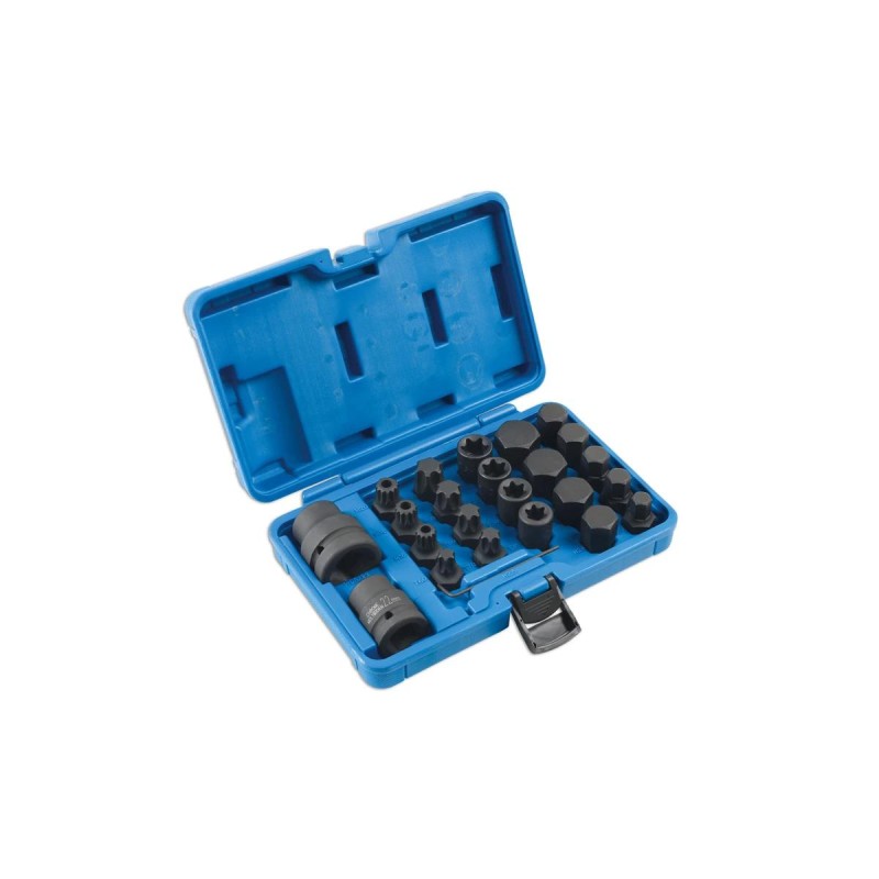 Bit készlet teherautós 3/4" és 1" 24 db-os gépi imbusz+torx+XZN+E-torx (LAS-6891) Bit készlet teherautós 3/4" és 1" 24 db-os gépi imbusz+torx+XZN+E-torx (LAS-6891)