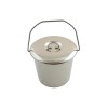 Vödör - rozsdamentes acél 12 literes -TS20 (LAS-5929)