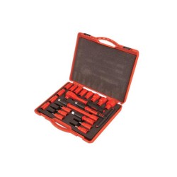 Dugókulcs klt. VDE 1000 V Szigetelt/Hibrid szerszám klt.1/2" 20 db-os (LAS-6149) Dugókulcs klt. VDE 1000 V Szigetelt/Hibrid szerszám klt.1/2" 20 db-os (LAS-6149)