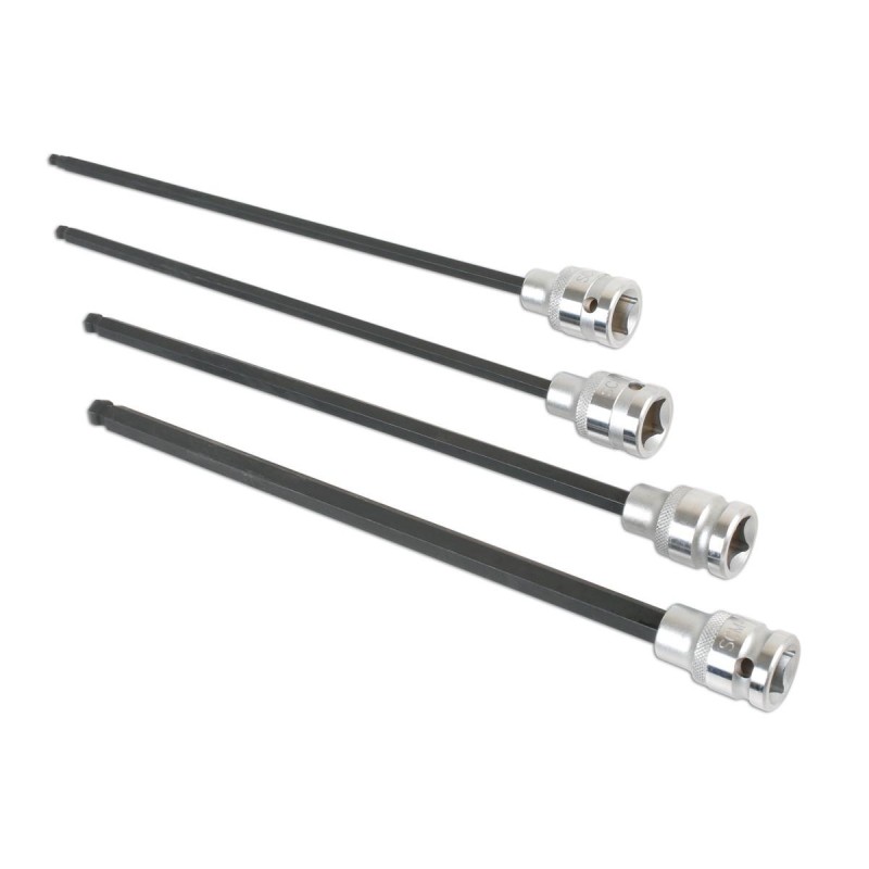 Rátűzőkulcs klt. 1/2" gömbv. Extra hosszú 5-10 mm (LAS-6711)