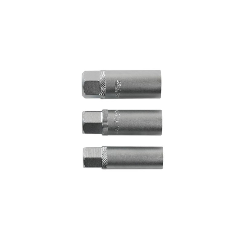 Gyertyadugókulcs klt. 14-16-18 mm Vékonyfalú 3/8" (LAS-7295)