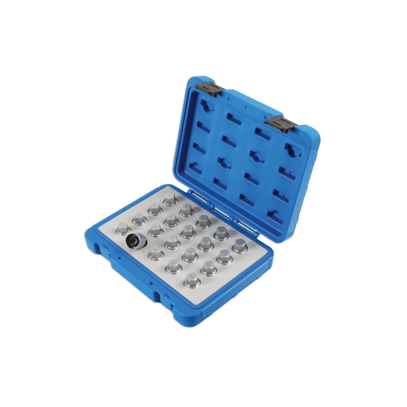 Kerékőr kulcs készlet Opel/Vauxhall 20 részes (LAS-6862)