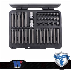 Torx-imb.-spline bit klt. 40 db - PROFI (6882-WW)