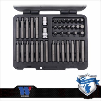 Torx-imb.-spline bit klt. 40 db - PROFI (6882-WW)